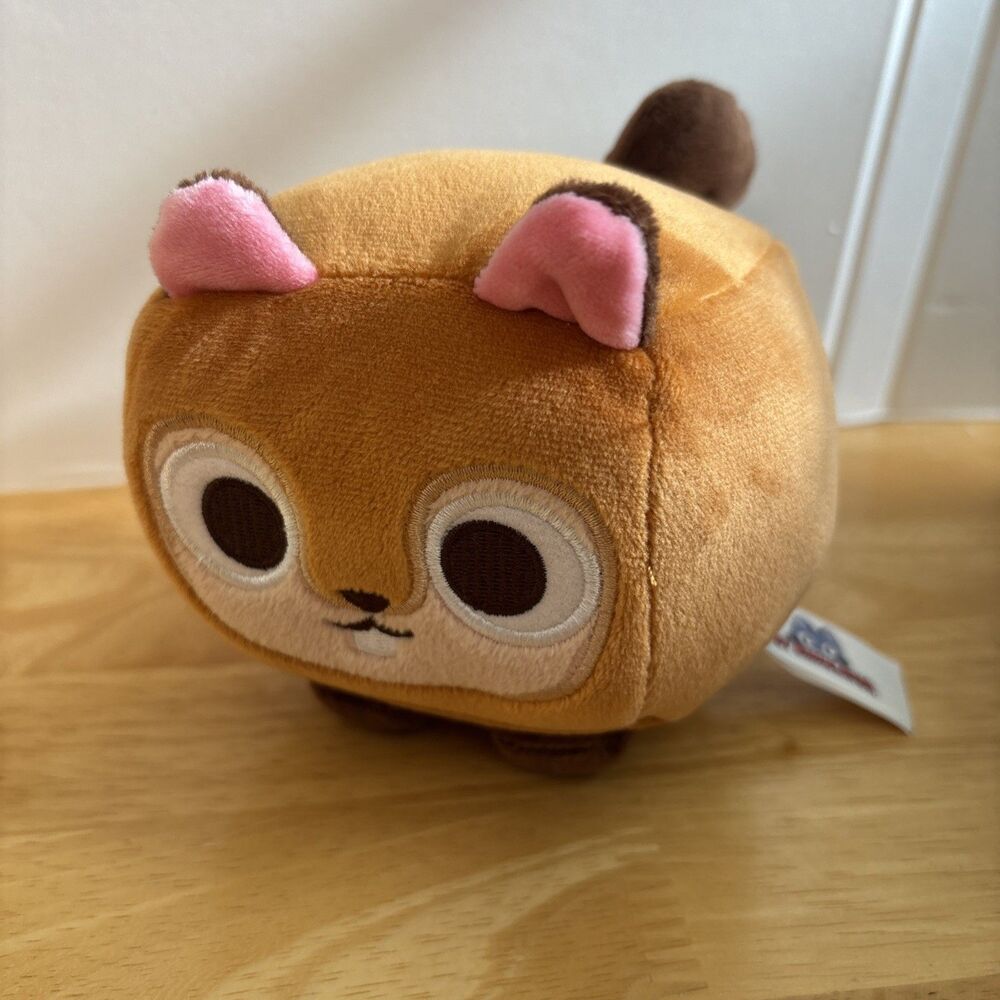Pet Simulator Plush Squirrel Brown Curly Tail Stuffed Animal Pet No Box or Code